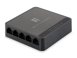 5-Port Fast Ethernet Switch Unmanaged Desktop Sized