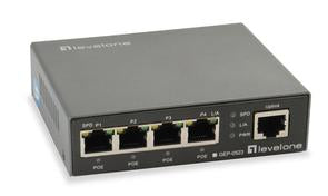 5-Port Gigabit PoE Switch 802.3at/af PoE 4 PoE Outputs 60W