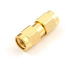 SMA Male to RPSMA Male Barrel Adapter