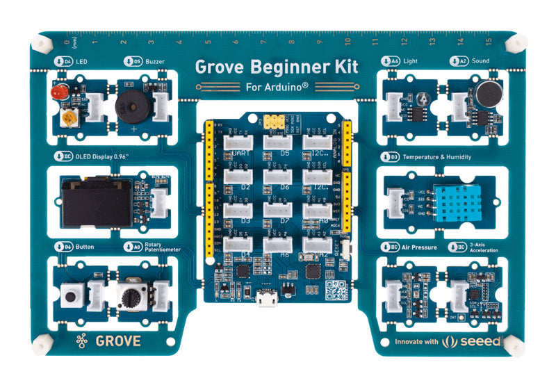 Seeed Grove Arduino Beginner Kit with Board and IoT Sensors