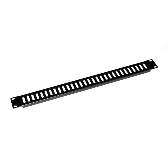 DYNAMIX AV Rack 1RU metal blanking panel with vented holes, with #10-32 and #10-32 screws