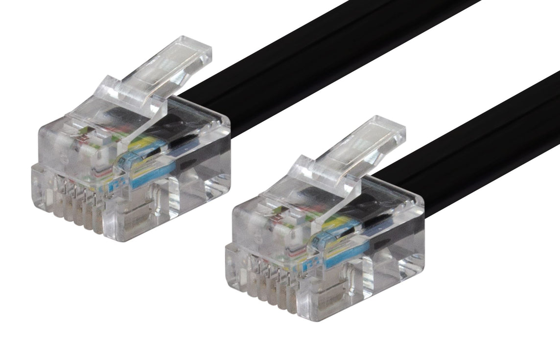 DYNAMIX 5m RJ12 to RJ12 Cable - 6C All pins connected straight through