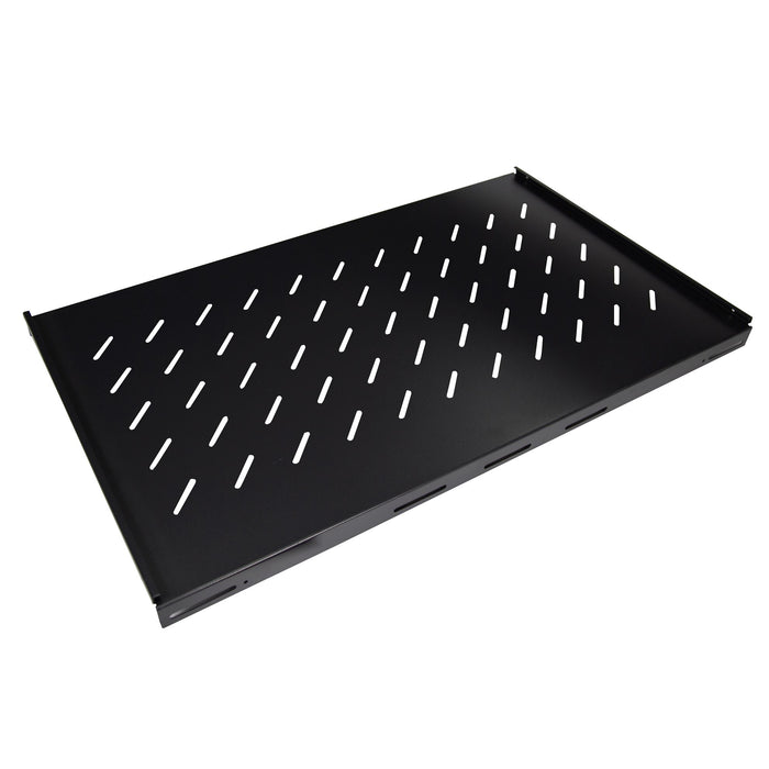 DYNAMIX Fixed shelf for ST Series 1200mm deep cabinet. Max load: 60kg. Black colour