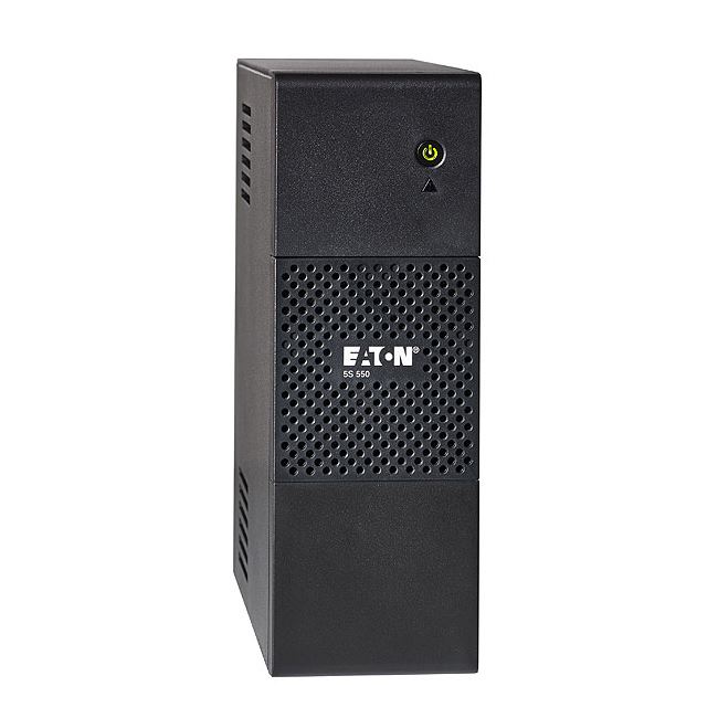 EATON 5S 550VA/330W Tower UPS Line Interactive. Automatic Battery Test, Deep- discharge Protection, Cold-start Capable, Replaceable Batteries 3-5 days lead time if out of stock