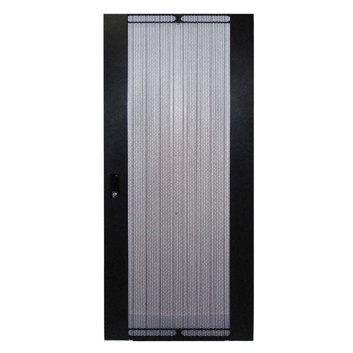 DYNAMIX Front Single Mesh Door for 42RU 800mm Wide Server Cabinet. Includes Lock. For SR Series Cabinets