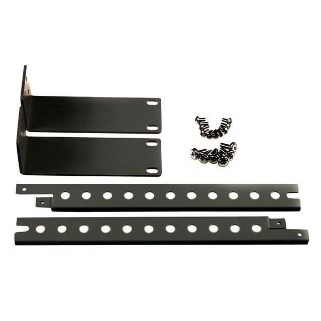 REXTRON 19'' Rackmount Kit for 4 Port KVM Switch. BLACK Colour.