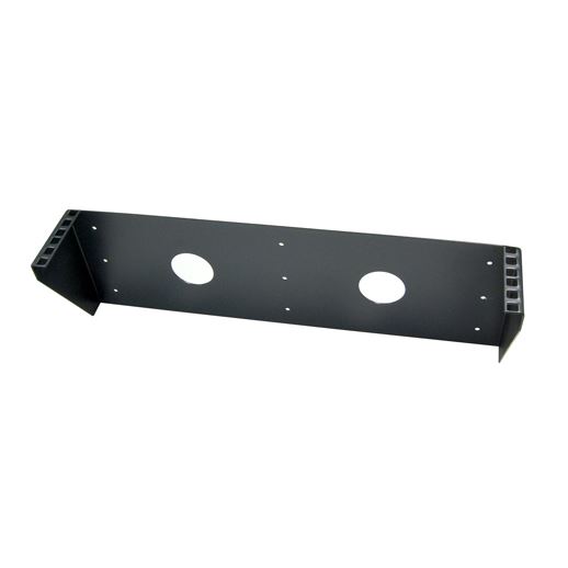 DYNAMIX 2RU Vertical Wall Mount Bracket. Dimensions: 488 x 153 x 95mm, Supports up to 30Kgs