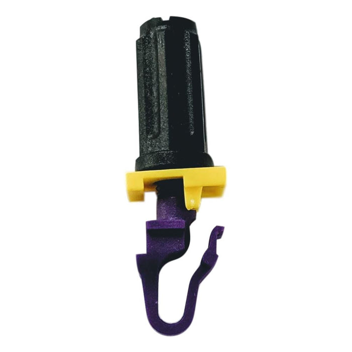 RACKSTUDS Series II 100-pack Purple Smart Rack Mounting System. Universal Replacement for Cage Nuts Used to Mount IT, Pro A/V, Security & Teleco Equipment in 19". Designed For Rails 2.7-3.2mm Thick.