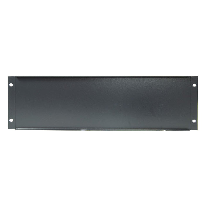 DYNAMIX 3RU 19" Blanking Panel. Black Colour Includes 4x Cage Nuts.