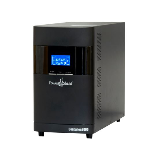 POWERSHIELD Centurion Tower 2000VA/ 1800W Double Conversion True Online UPS. 4x NZ Outlets + 2x IEC Outlets. EBM Compatible for Extended Runtime, Programmable Power outlets