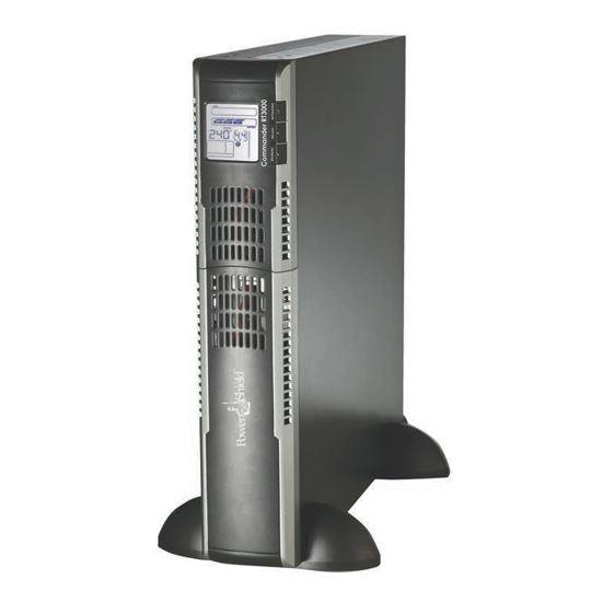 POWERSHIELD Commander RT1100VA/880W Line Interactive Pure Sine Wave Output. Rack/Tower Design (2RU) Hot-Swappable Batteries, NZ + IEC Outputs, Leading Surge Protection. Multiple Communication Options.