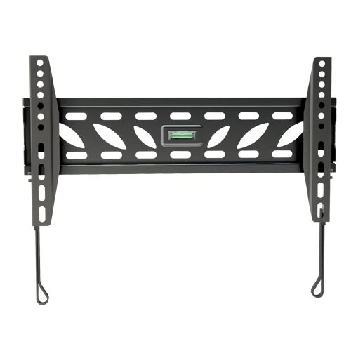 BRATECK 32''-55'' Fixed TV wall mount Max load: 50Kgs. VESA support: 100x100,200x100,200x200,400x200 Built-in bubble level. Curved display compatible. Colour: Black.