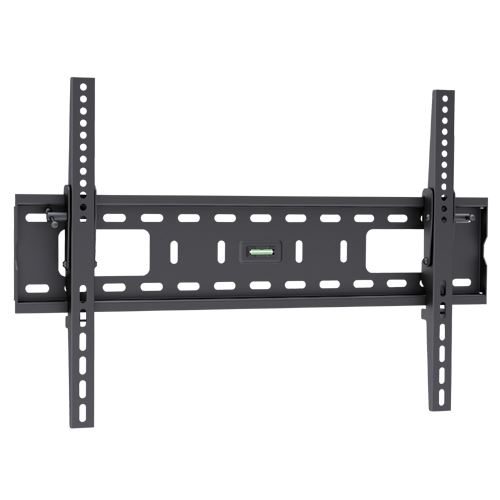 BRATECK 37"-70" Tilt Wall Mount Bracket. Max load: 75kg. VESA Support up to 600x400. Built-in Bubble Level. Curved Display Compatible. Colour:Black.