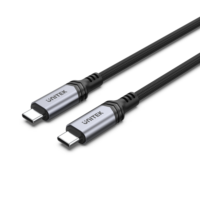 UNITEK 2M USB-C to USB-C Cable. Supports 240W Super Speed Fast Charging. This cable does not support video out (Super Fast Charging ONLY)