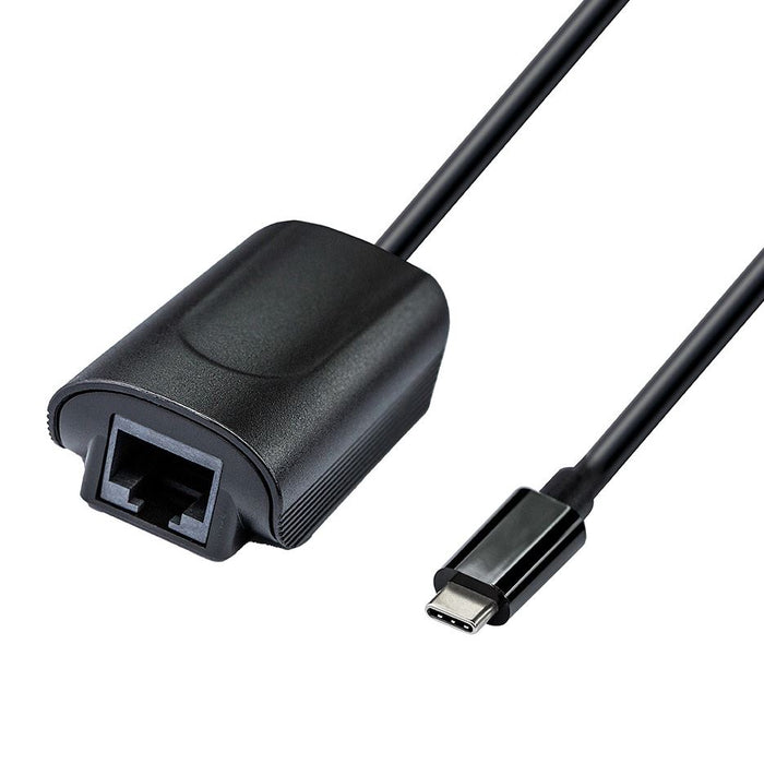 DYNAMIX USB-C To RJ45 Gigabit Ethernet Network Adapter. Supports 10/100/1000Mbps, Plug & Play, Black Colour.