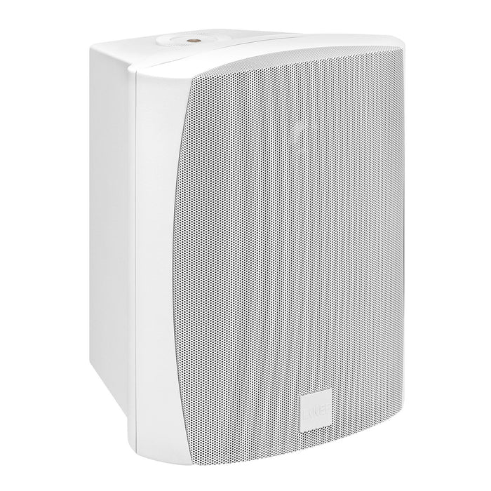 KEF 5.25'' Weatherproof Outdoor Speaker. 2-Way sealed box. IP65 rated. Stainless steel/brass hardware. 1x 130mm LF, 1x 25mm HF drivers. Colour White. SOLD AS PAIR