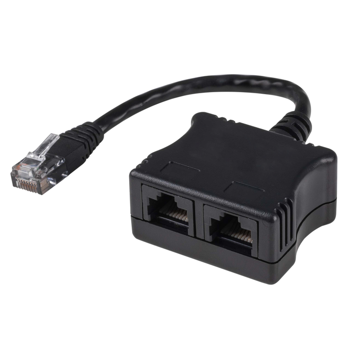 DYNAMIX RJ45 Dual Adapter (1x Digital Ph. and 1 x UTP) with short cable
