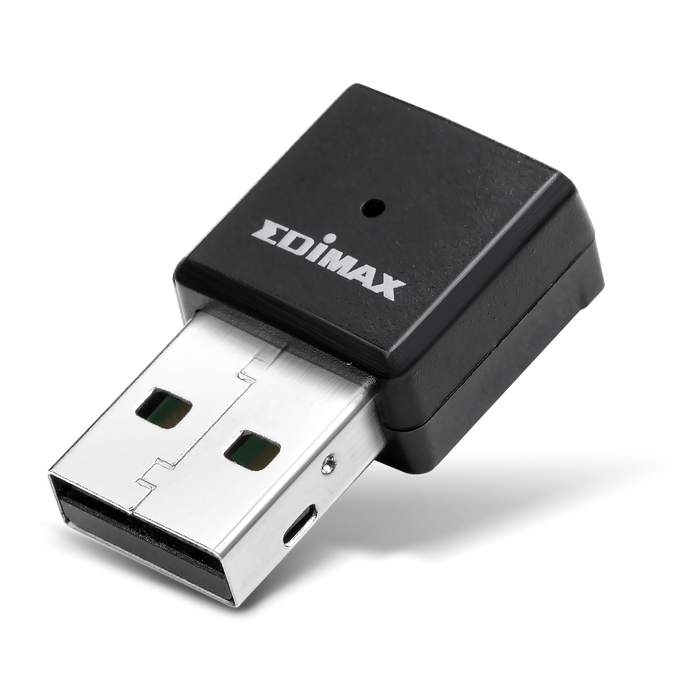 EDIMAX Industrial AC650 Wi-Fi 5 Dual-Band USB Adapter. Maximum data transfer rate up to 433Mbps (5GHz) & 200Mbps (2.4GHz). Operating temp ranges from -20C to 75C for Extreme Environments.