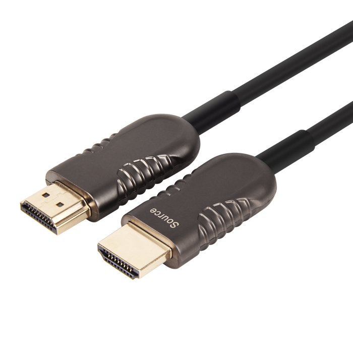 UNITEK 60m UltraPro HDMI 2.0 Fibre Active Optic Cable. OD 4.0mm. Zinc Alloy Connector. Supports CEC. Max Res: 4K@60Hz (3840x2160) HDR. DV Dolby Vision Compliant