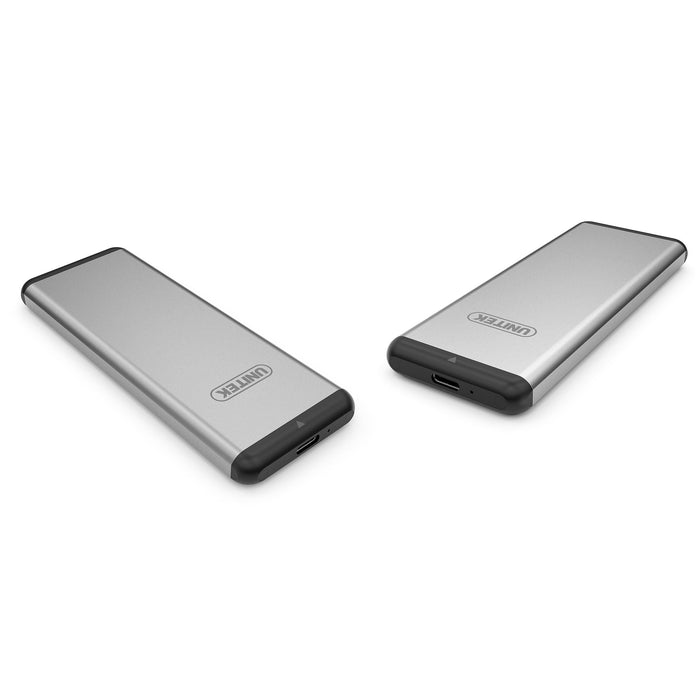 UNITEK USB 3.0, M.2 SSD (SATA) External Enclosure. Supports M.2 SSD 30/42/60/80mm. USB 3.0 UAB-C up to 5Gbps data transfer speed. Auto sleep energy save mode.