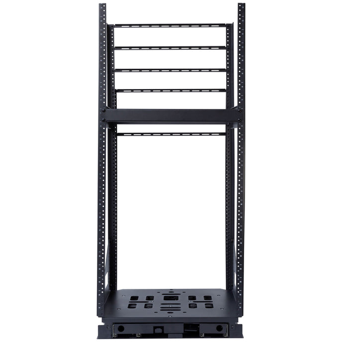 DYNAMIX 19'' 12U Rotary Rack. Rotation Angles of  45 & 90 Allow Easy Fitting of Equipment, Provides Easy Access for Maintenance & Servicing. 3mm steel adds Security & Stability. 503mm x 495.84mm x 12U