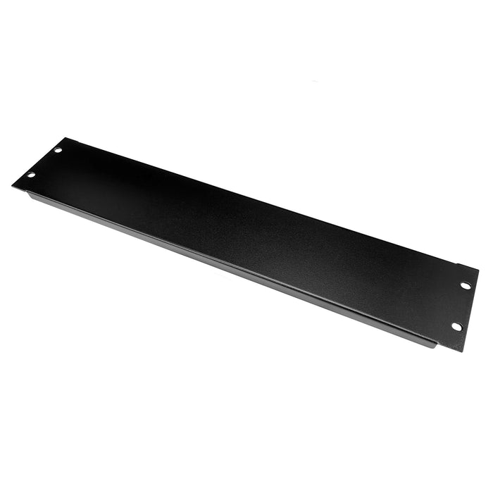 DYNAMIX 2RU 19'' Blanking Panel. Black Colour. Includes 4x Cage Nuts.