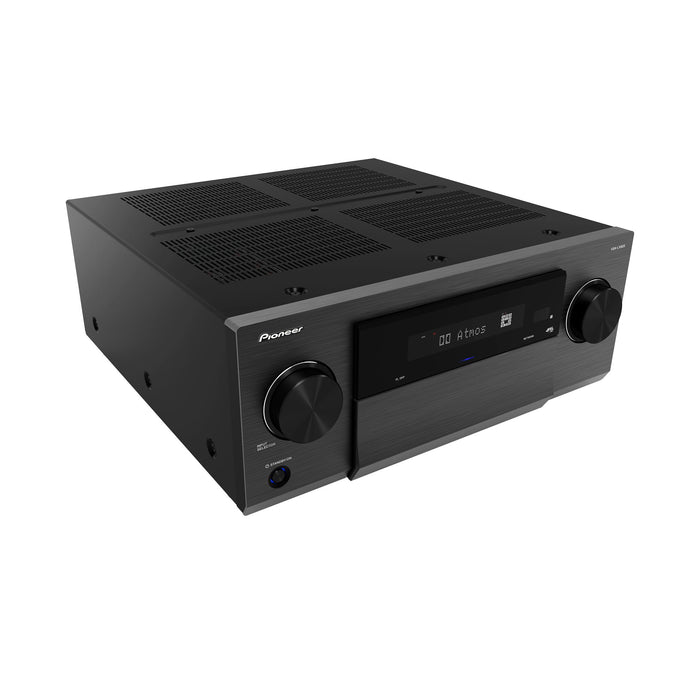 PIONEER 11.4 Channel Network AV Receiver Amplifier. 220 Watts per Channel. 1x Phono (MM) In, 2x Subwoofer Preout, 10x HDMI (7x In, 3x Out) 4x Audio RCA In, 5x Digital In, 2x Audio RCA Out. Weight 27.7kg