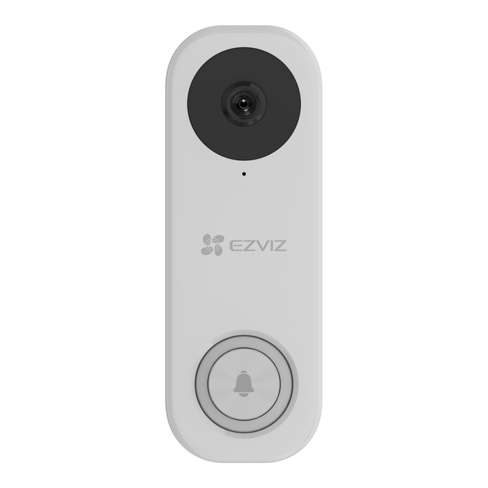 EZVIZ WiFi Video Doorbell (Wired) with 176 FoV & 2-Way Talk. 2K (5MP) Res, IR Vision (up to 5m), Dual-Band, Supports H.265, Built-in Mic & Speaker, IP65, Supports CLEARANCE SALE SAVE UP TO 54%