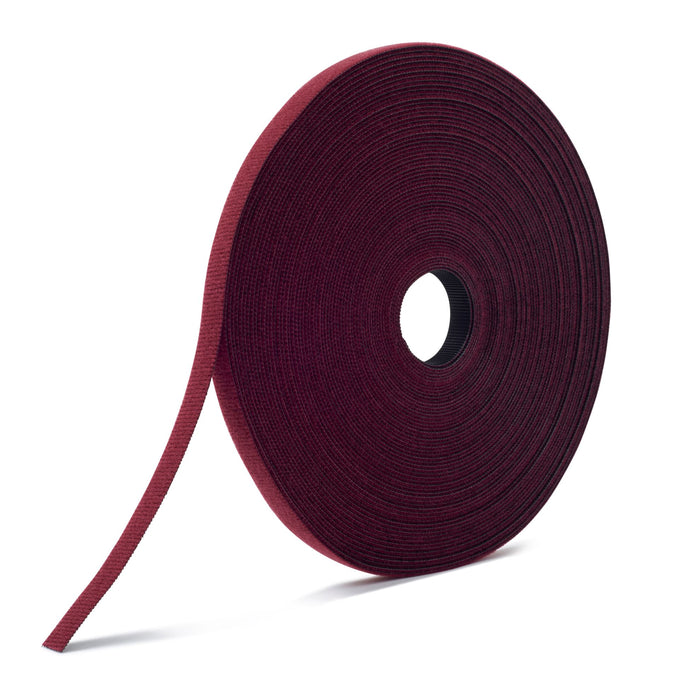 VELCRO ONE-WRAP 12.5mm Continuous 22.8m Fire Retardant Cable Roll. Custom Cut to Length. Self-Engaging Reusable & Infinitely Adjustable. Easy Cable Management. Cranberry CLEARANCE SALE SAVE UP TO 41%