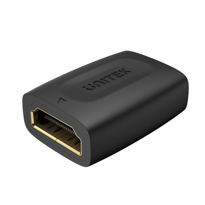 UNITEK 4K HDMI Female to Female Coupler with Gold-Plated connectors Supports 4K@60Hz UHD & HDR. HDMI 2.0. Supports HDMI Signals from TV Box, TV Stick, Game Console PC, Laptop to HDTV, Monitor, & More