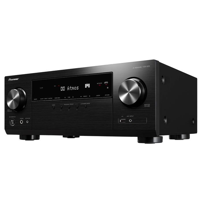 PIONEER 7.2 Channel AV Receiver Amplifier. 170 Watts per Channel. 1x Phono (MM) In, 2x Subwoofer Preout, 8x HDMI (6x In, 2x Out), 3x Audio RCA In, 2x Digital In, 1x Audio RCA Out. Weight 9.6kg