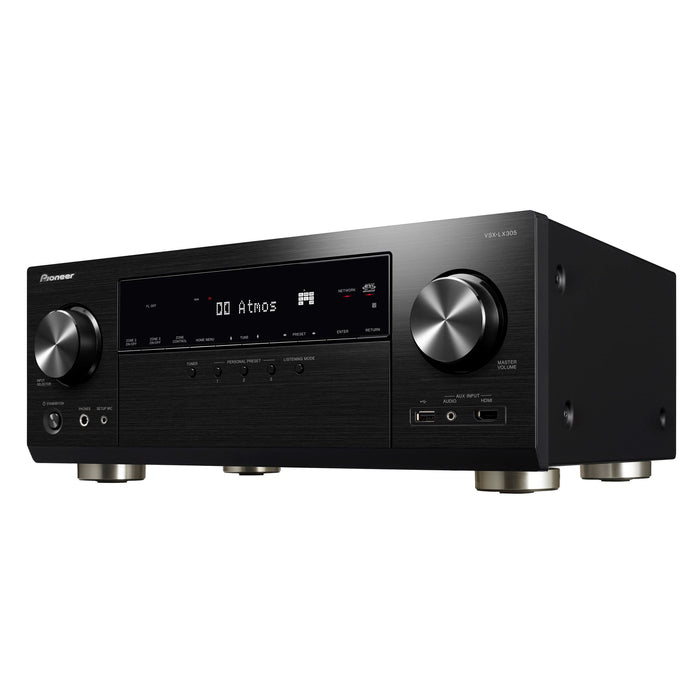 PIONEER 9.2 Channel Network AV Receiver Amplifier. 185 Watts per Channel. 1x Phono (MM) In, 2x Subwoofer Preout, 9x HDMI (7x In, 2x Out) 4x Audio RCA In, 2x Digital In, 1x Audio RCA Out. Weight 10.4kg