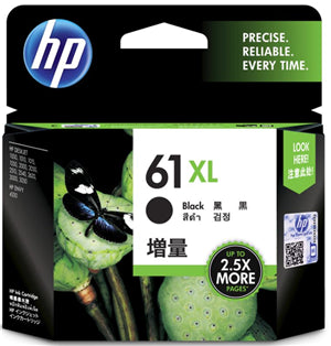 HP 61XL High Yield Black Ink Cartridge