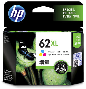 HP 62XL Tri-Colour High Yield Ink Cartridge