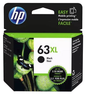 HP 63XL Black High Yield Ink Cartridge