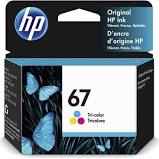 HP 67 Tri-Colour Ink Cartridge