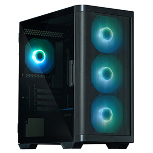 Zalman M4 mATX Black Mini Tower Case 3x120mm RGB