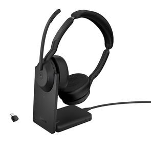 Evolve2 55 Stereo Wireless (Bluetooth) Headset UC USB-C Link 380