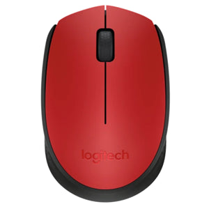 Logitech M171 USB Wireless Mouse - Red