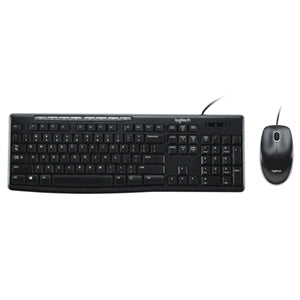 Logitech MK200 Wired USB Keyboard and Mouse