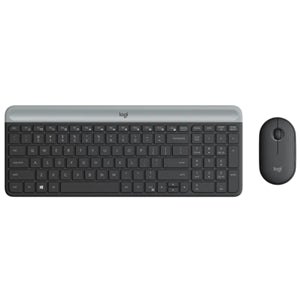 Logitech MK470 Slim Wireless Desktop Kit Black