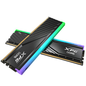 XPG Lancer Blade 32GB (2*16GB) DDR5-6000 DIMM Black RGB Lifetime wty