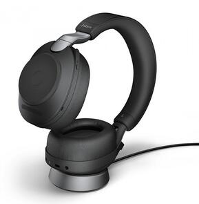 Evolve2 85 Stereo Wireless Headset Bluetooth Black UC w'Desk Stand