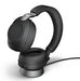 Evolve2 85 Stereo Wireless Headset Bluetooth Black UC w'Desk Stand