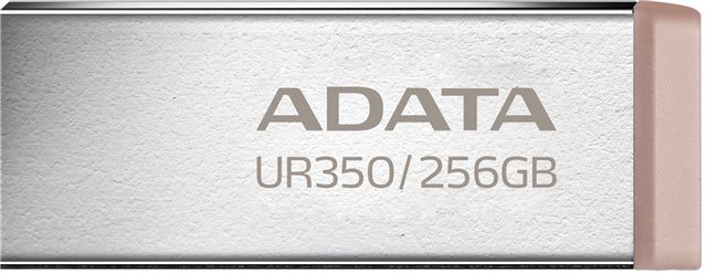 ADATA UR350 USB3.2 256GB Flash Drive Nickel/Black