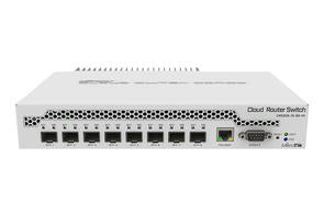 Cloud Router Switch 8 SFP+ 10G ports 1 GigE RJ45 port