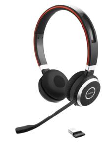 Evolve 65 SE Link380a Stereo Wireless Headset Bluetooth MS and UC