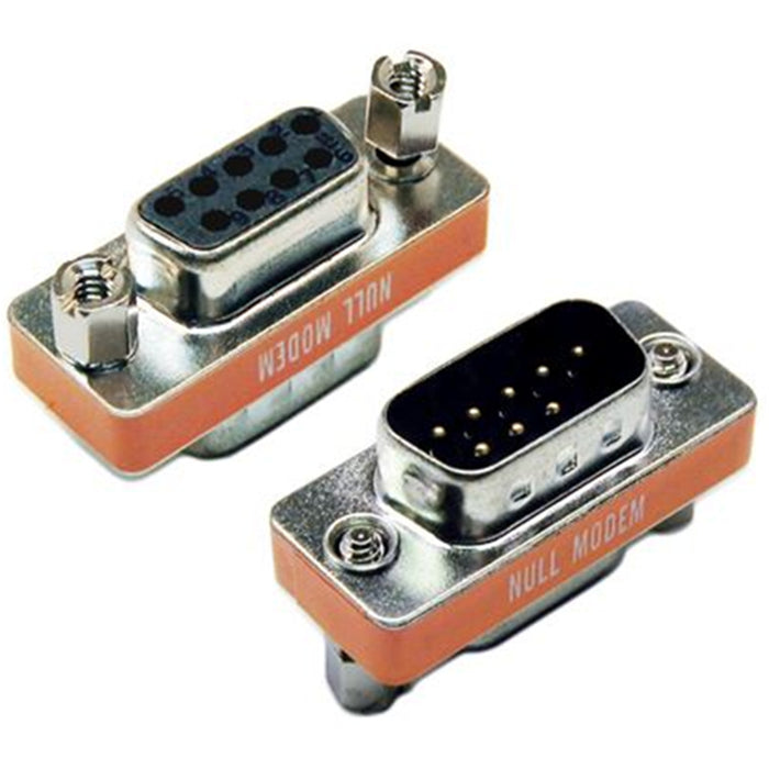 Dynamix A-NULLM9 DB9 Null Modem Adaptor (DB9 Male/ Female Connectors)