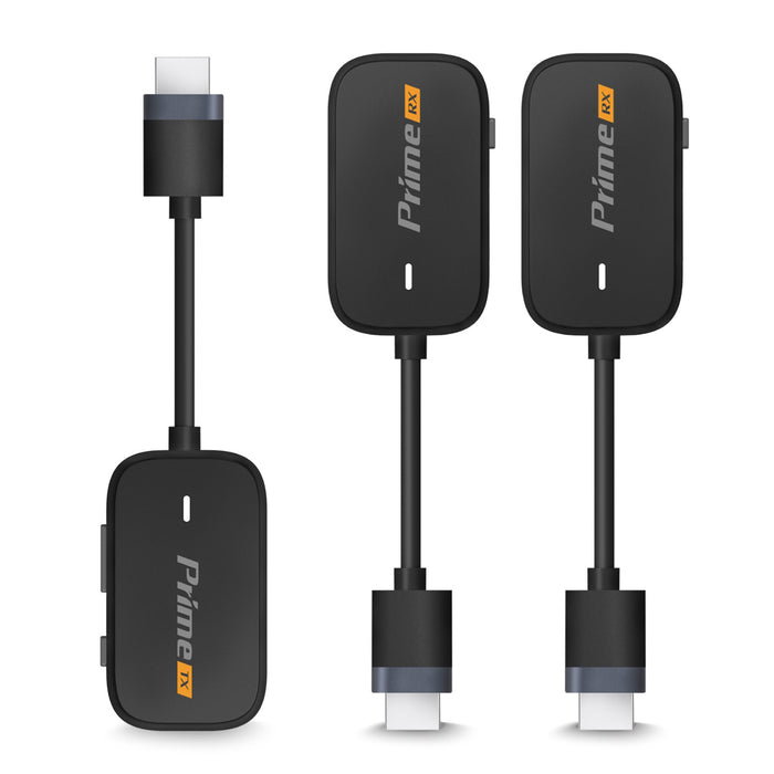 EZCAST Pocket Prime Wireless Display Transmitter (HDMI) + 2 X Receiver ( HDMI) Simply plug and play without installing any apps or Wi-Fi network - Support Android iOS Mac Windows Requires 5V/1A USB power