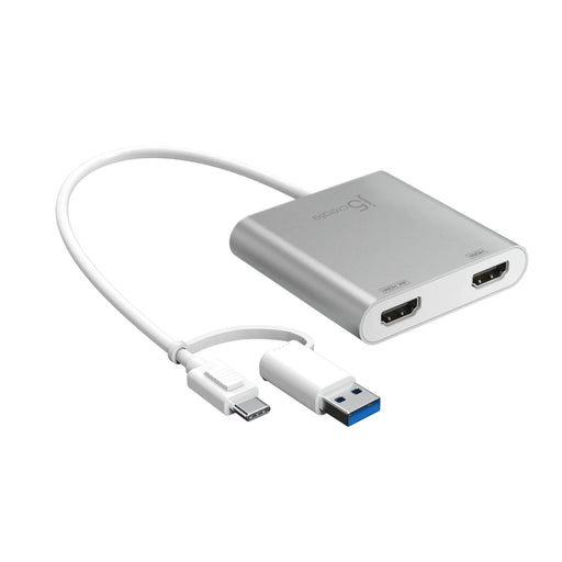 J5create USB-C Dual HDMI Multi Monitor Adapter